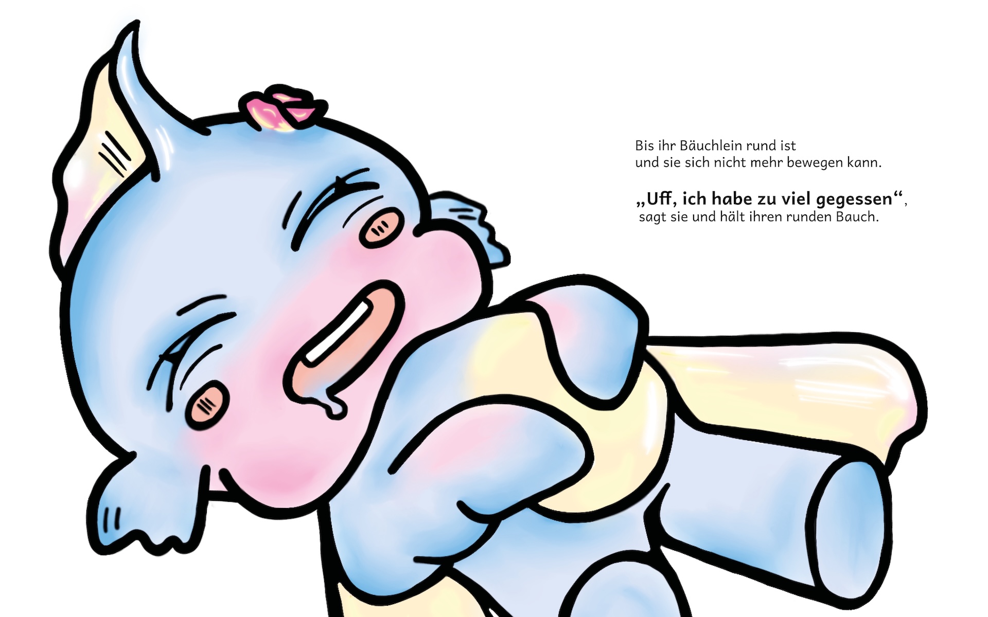 Fünkli hat Bauchschwerzen